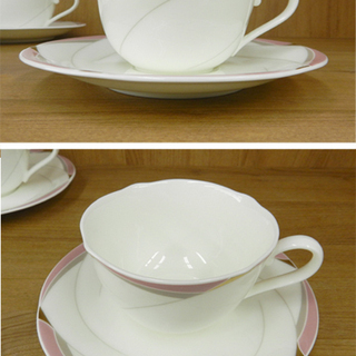 Noritake  シフォン カップ＆ソーサー 6客セット Bone China ノリタケ☆ 札幌市 北区 屯田 の画像