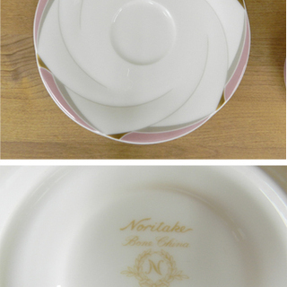 Noritake  シフォン カップ＆ソーサー 6客セット Bone China ノリタケ☆ 札幌市 北区 屯田 の画像
