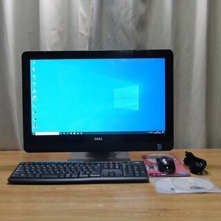 ご購入頂きました 絶対にお買い得ですよ！訳あり 高速 Dell Optiplex 9020 AIO（23インチ）Win10 pro Office 2019 pro搭載 Corei3 SSD128GB メモリー4GB WiFi Bluetoothの画像