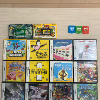 任天堂DS 本体x2,DSソフトx12、GBAソフトx2