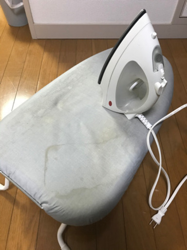 引渡し予定者確定　アイロン　アイロン台セット