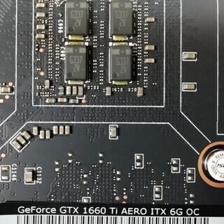対応中【追記あり】MSI製 GPU GTX1660Ti AERO ITX 6G OC