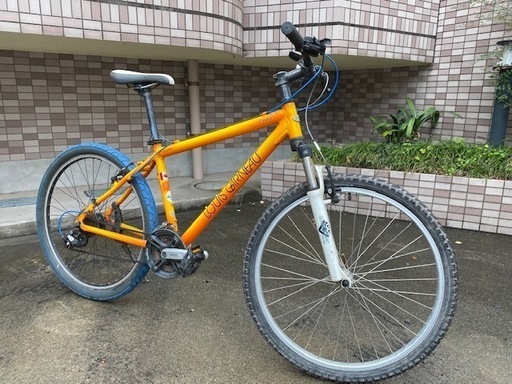 売り切れました！格安！ルイガノ　26インチ　マウンテンバイク　オレンジ LGS-FIVE　４２０mm