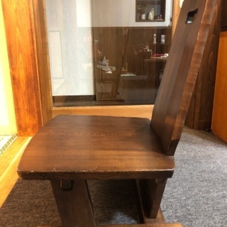 カリモク家具のダイニング椅子(4脚)