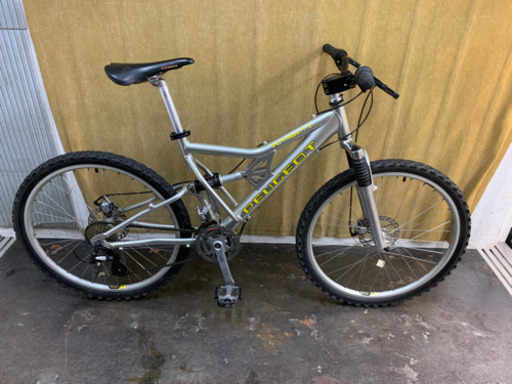 プジョー製★マウンテンバイク★防犯登録料込