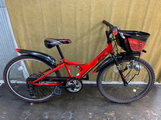 6段変速付き★子供用自転車★防犯登録料込