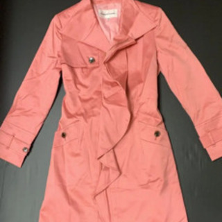 ピンキー アンド ダイアン トレンチコート ピンク レディース　M