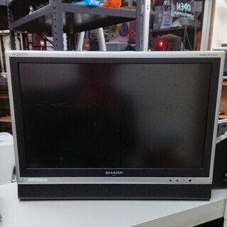 【お買い上げありがとうございました】SHARP　 シャープ 　液晶　テレビ　 AQUOS 　LC-20EX1　2007年の画像