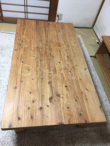 木製ダイニングテーブル