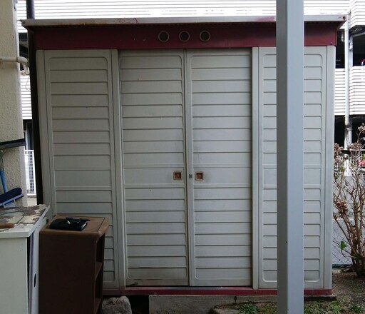 《神戸市須磨引取り限定商品》ヨド物置w2200mm xd1200mm xh2050mm