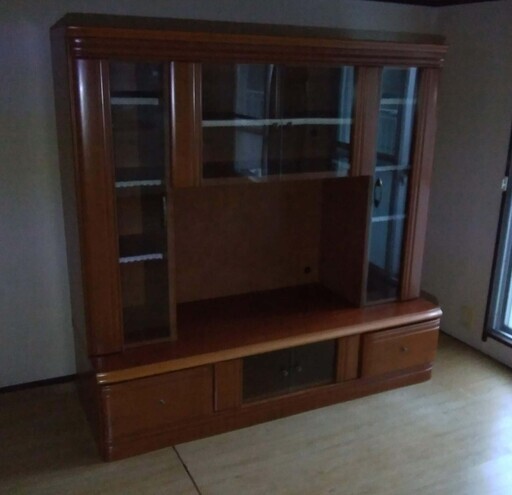 《神戸市須磨引取り限定商品》リビングボードw1600mm xd570mm xh1560mm