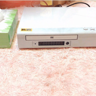 DVDプレイヤー,白,ラメ,ジャンク