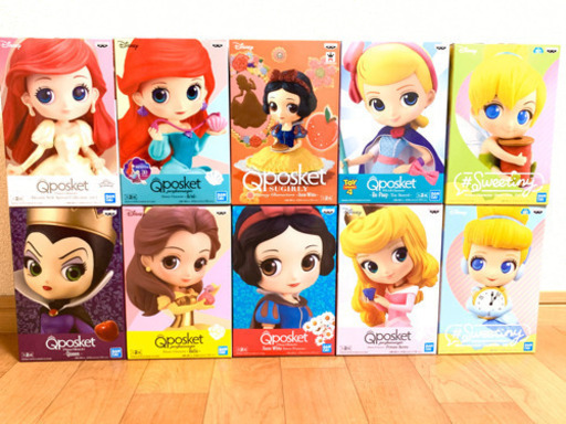 Qposket  Sweetiny ディズニープリンセスまとめ売り