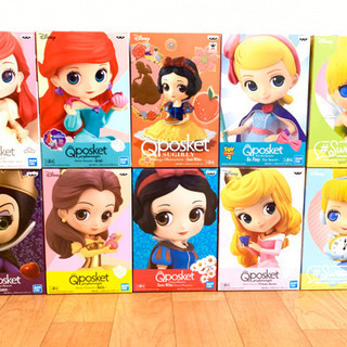 Qposket ディズニープリンセス 18個