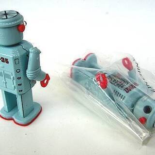 懐かしロボット TIN TOY ROBOTシリーズの中よりR-35ロボット(袋入・未開封・新品)ダイキャスト製◎の画像