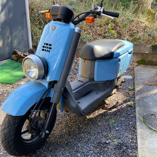 ヤマハボックス５０cc 年式不明　色青　廃車済　現状稼働可能
