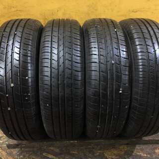 GOODYEAR EfficientGrip EG01 185/70R14 14インチ 夏タイヤ 4本 2015年製 バリ溝 フリード カローラフィールダー等　(TH180) クレジットカード QR決済可能