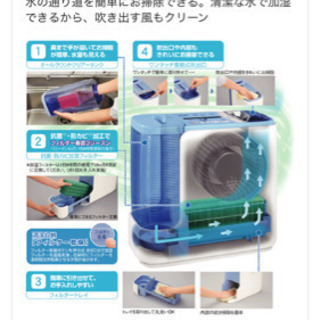 ウィルス対応加湿器 HV-U50CX-Aの画像
