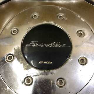 WORK Euroline ユーロライン 社外ホイール マルチ 15インチ 4本 5.5J4/5HPCD100約+40 軽自動車等　(VHF44) クレジットカード QR決済可能の画像