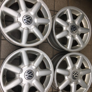 vw 純正 14インチ pcd100 軽自動車流用に
