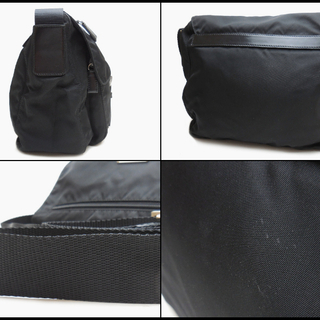 PRADA ショルダーバッグ ブラック PRADA ブラック ショルダーバッグ