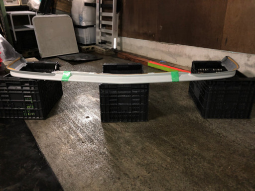 モデリスタ製 アルファード 10系後期 フロントリップスポイラー 新品で