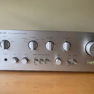 松下電機 technics プリメインアンプ V6 の画像