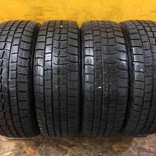 DUNLOP WINTER MAXX WM01 195/65R15 15インチ スタッドレス 4本 2014年製 バリ溝 プリウス フリード デミオ等 　(VTX20) クレジットカード QR決済可能