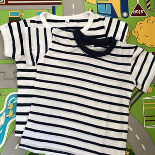 【白T決まりました】Tシャツズボン4点セット80センチの画像