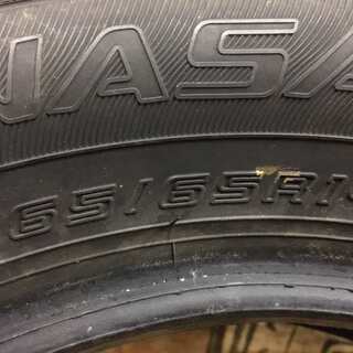 DUNLOP ENASAVE EC300 165/65R14 14インチ 夏タイヤ 2本 2014年製 タンク パッソ ルーミー デリカD:2等 (VTP26) クレジットカード QR決済可能の画像