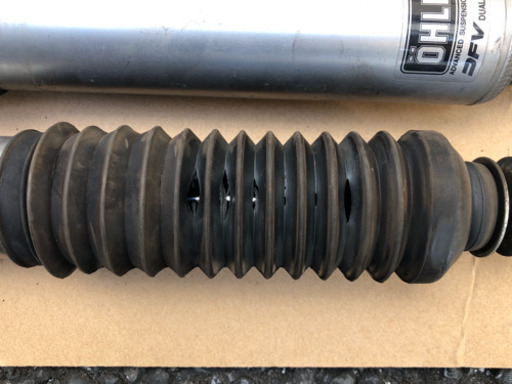 ハイエース用オーリンズ Type NS ノーマル形状ショートストローク トヨタ ハイエース KDH200V用 ショック1台分中古品値下