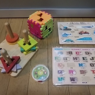 はじめての知育玩具おもちゃ各種