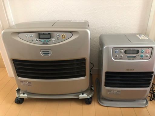 コロナ石油ファンヒーター2個＋ポリタンク3個セット