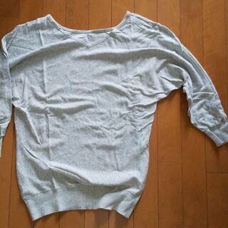 vis 七分袖春ニット