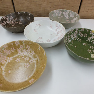 ”春の新生活に”サクラ模様小鉢 和食器 小皿 取り皿 