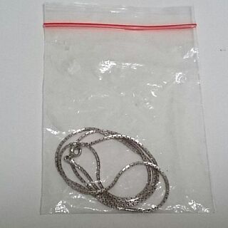 ♥シルバーネックレス♥新品チェーン♥の画像
