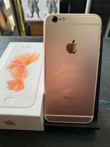 【SIMフリー】iPhone6s 128gb バッテリー新品 ◯判定 ローズ