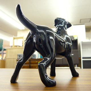 Baccarat バカラ ラブラドール 希少 ブラック 黒 装飾品 置物