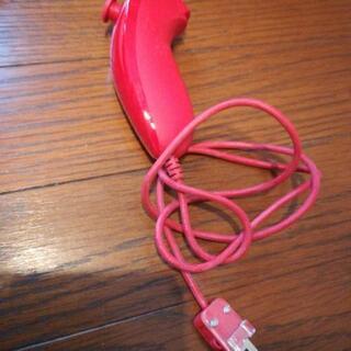 Wiiの、ハンドルとヌンチャクの画像