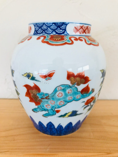 花瓶 高さ約15cm 壺
