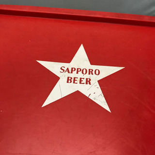 レトロコンテナBOX☆81972サッポロビール赤の画像