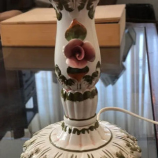 アンティークランプ☆薔薇の画像