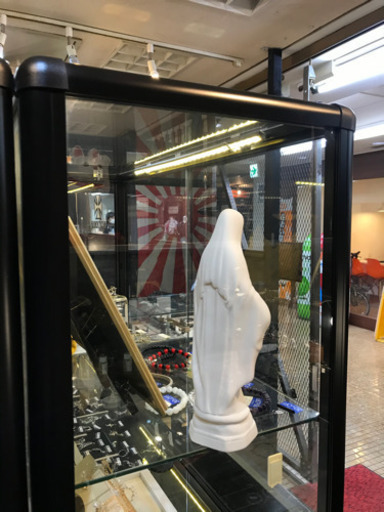 4月5日まで　店舗　什器　アルミフレーム製　ガラスケース　ショーケース　分解可能　鍵付き
