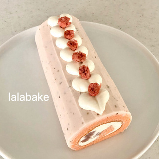 🌸 桜のロールケーキをつくりましょう 🌸