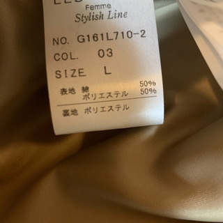 レディーストレンチコートの画像