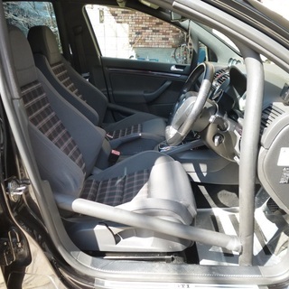 検査2年12月ゴルフ5GTi 改造多数/R32仕様/ロールバー/KW車高調/NEUSPEED Stage1?/WEDS19インチ/Voomeranマフラー/パドルシフト/メモリーナビの画像