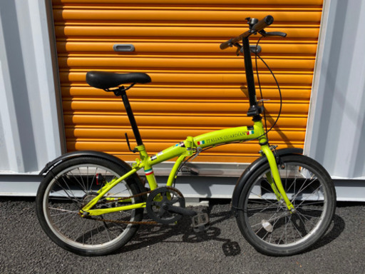 ★激安★オシャレな折りたたみ自転車 20インチ 軽整備済み 防犯登録 中古自転車 42