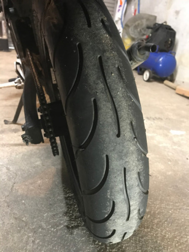 希少なメットイン2ストネイキッド。大事にしているマシンです。