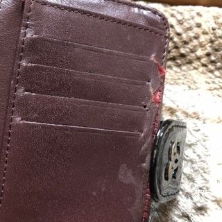 シャネル正規品　2つ折り財布　中古品の画像