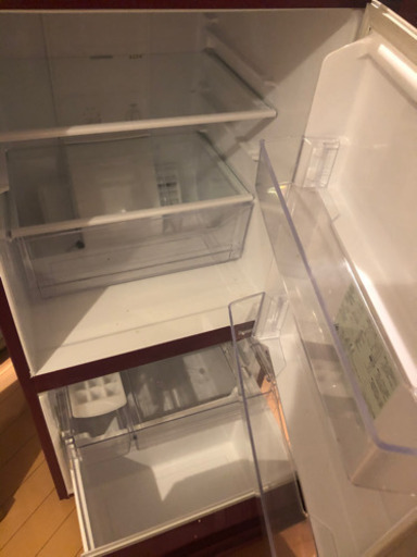 2018年製アクア157L、2ドア冷蔵庫